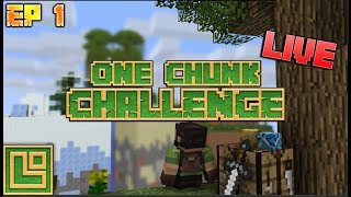 Minecraft: One Chunk Challenge Minecraft Marketplace Map W/World Of Lister[Ep 1]?LIVE!