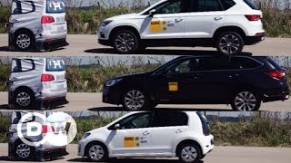 Notbremsassistenten im Test | DW Deutsch