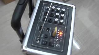 PaniRocky P97--Babiken Portable PA System with SD, USB input, Built-in Battery