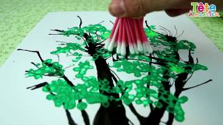 ?✂ [TUTO] La peinture à la paille  - Une vidéo by Tête à modeler