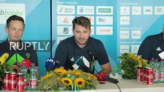 Slovenia: Doncic and teammates return home after finishing 4th in men's basketball at Olympics