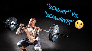 "schwer" vs. "schwierig": Разлики и употреба