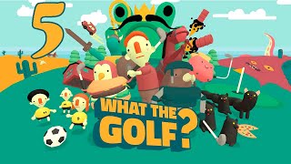 Прохождение WHAT THE GOLF Серия 5 "Ночной стелс под мощный форсаж"