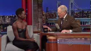 Lupita Nyong'O Letterman 2014 02 19 HQ