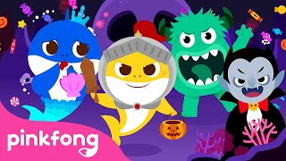 ¡Vete, Monstruo! | Tiburón Bebé | Canciones de Halloween | Pinkfong Canciones Infantiles