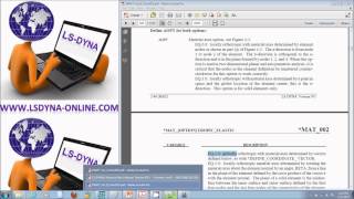 LS-DYNA Tutorial Composite Material