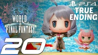 World of Final Fantasy (PS4) - Gameplay Walkthrough Part 20 - True Ending & Final Boss