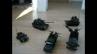 Sluban Army vehicles