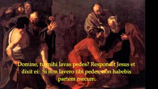 Mandatum Novum - Holy Thursday Antiphons, Gregorian Chant