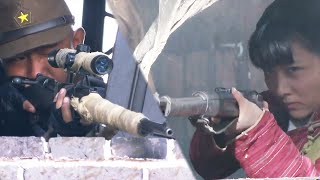 日軍狙擊手戲耍中國女孩，卻不料她臨陣突破，被她一槍反殺！ ️ 抗日