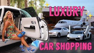 LUXURY CAR SHOPPING!