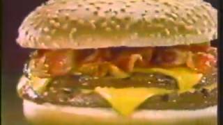 Никогда не ешьте жареных котлет! Винтажная реклама Burger King,