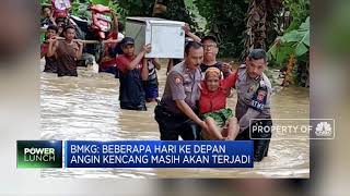 Gelombang Pasang Laut di Manado Sebabkan Banjir Rob