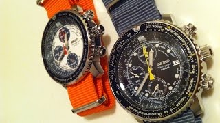 TGV's Favourite Beater Watch For Under $200 - The Seiko FlightMaster SNA411 P1 & SNA413 Review