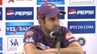Gambhir talks playoffs, missing the Champions Trophy and Ganguly's comments