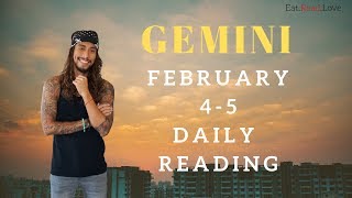 GEMINI SOULMATE "KARMIC CYCLE ENDS, THEY ARE READY" FEB 4-5 DAILY TAROT READING
