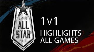 All Star 2018 1v1 Highlights ALL GAMES Full Tournament + Winners Interview