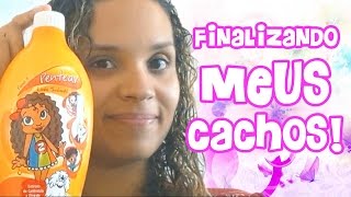 Finalizando meus cachos │Camila Iellamo