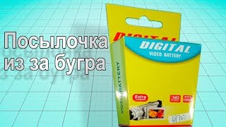Аккумуляторы для видеокамеры Canon (посылка из Китая)