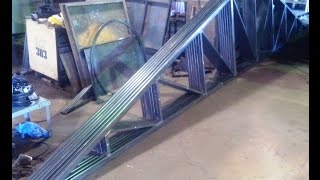 Фермы из профильной трубы