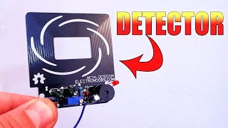Metal Detector Circuit & PCB + Theory