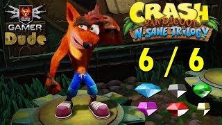 Crash Bandicoot N. Sane Trilogy - Часть 1 Фиолетовый Кристалл