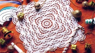 Вязание Крючком - Салфетка Квадратная - 2018 / Crochet - Square Napkin / quadratische Serviette