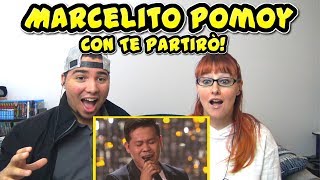 MOM & SON REACTION! Marcelito Pomoy Sings "Con Te Partirò" (Time to Say Goodbye) Semi Finals