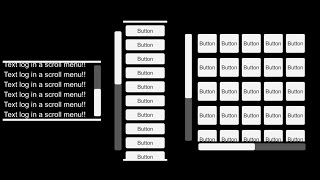Unity UI - Scroll Menu Pt 2: Vertical List - A scrolling, vertical list of buttons.