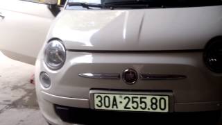 Giặt Ghế Da Ô Tô, Dọn Nội Thất Ô Tô Fiat 500, Khuyến Mại Rửa Xe