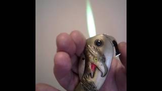 Harley Davidson Pocket Knife Butane Lighter Combo