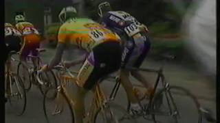 Belgisch kampioenschap 1996 winnaar Johan Museeuw