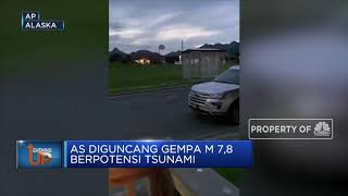 AS Diguncang Gempa M 7,8 Berpotensi Tsunami