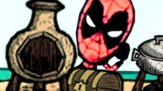 ЧЕЛОВЕК ПАУК НА БАЗЕ в Don't Starve