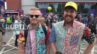 UK: Fans arrive ahead of Australia vs South Africa clash at Cricket WC 2019