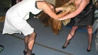 Жесткая Женская драка! 18+
