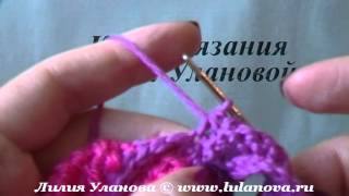 Кофта детская -  crochet sweater - 2 часть - вязание крючком