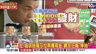 扯!福袋抽瑪莎拉蒂爆瑕疵 網友狂喊"停抽"│中視新聞 20200126