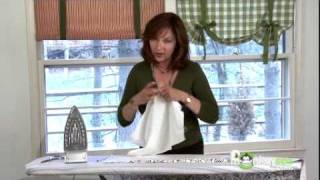 Creating No-Sew Side Seams and Hem