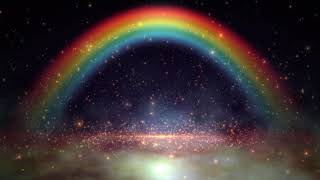 8K Rainbow Space Nebula - Moving Background - AA VFX
