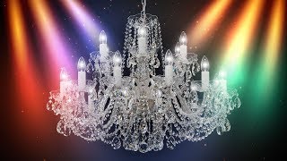 как вымыть хрустальную люстру с подвесками