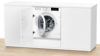 Встраиваемая стиральная машина Bosch WIW 28540 | Видео обзор