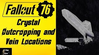 Fallout 76 Crystal Outcropping and Vein Locations