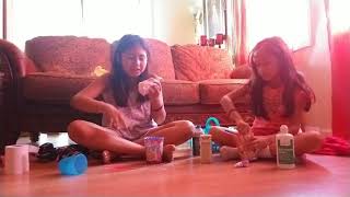 Slime blindfold challenge