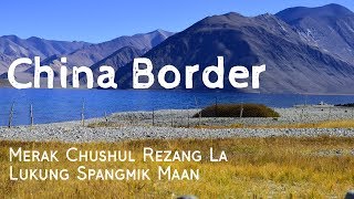 Road to China Border | Pangong Tso Lake to Rezang La War Memorial - Ladakh Road Trip
