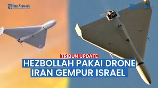 Pertama Kali Drone Shahed Hezbollah dari Iran Serang Pos Militer Israel, Jet Tempur IDF Membalas