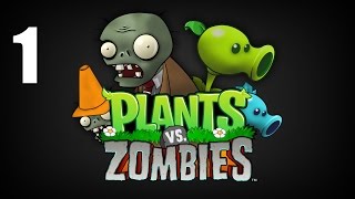 Прохождение Plants vs Zombies (Растение против Зомби) - 1 серия