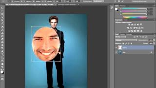 Уроки фотошопа Как в фотошопе вставить своё лицо?