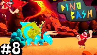 Динозавры Атака Троглодитов #8.DINO BASH игры динозавры как мультики про динозавров.Dinosaurs.