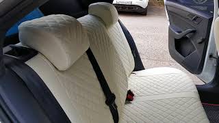 Чехлы автопилот на шкоду Рапид"Спартак" от ​auto-covers